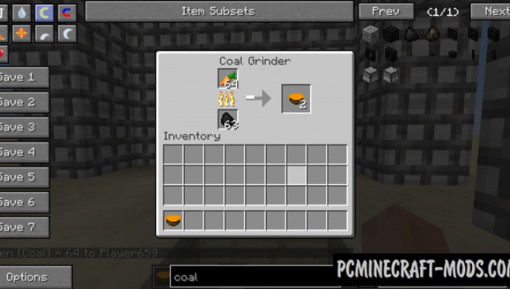 Simple Grinder - Technology Mod For Minecraft 1.19.2, 1.18.2, 1.12.2