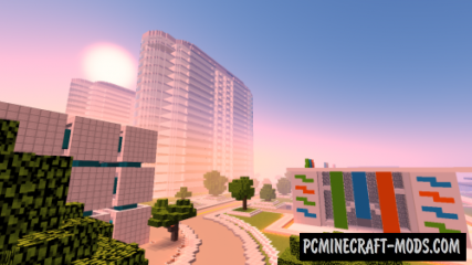 minecraft awesome city map download