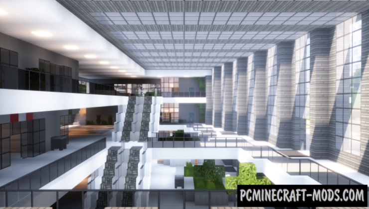 Modern Mall - City Map For Minecraft