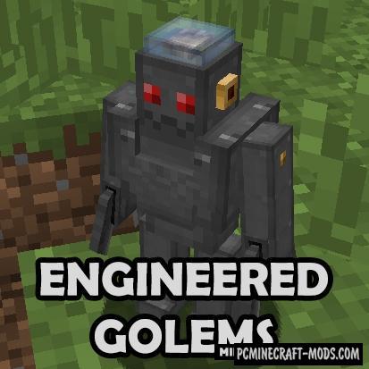 Engineered Golems Mod For Minecraft 1.12.2
