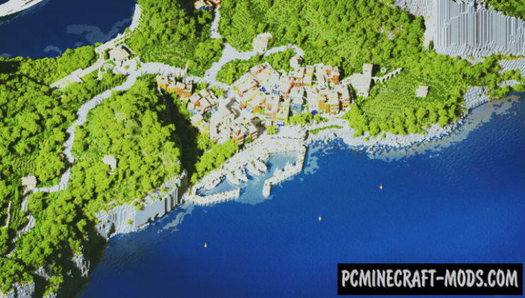 Capri Island - City Map For Minecraft