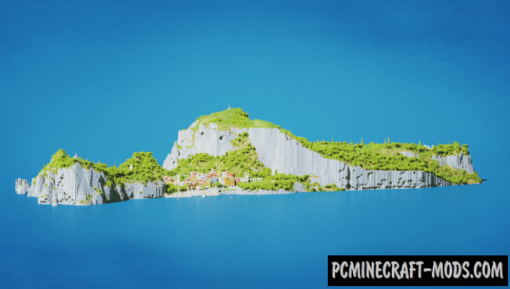 Capri Island - City Map For Minecraft