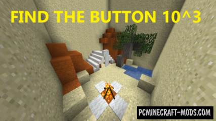 Find The Button 10^3 Map For Minecraft