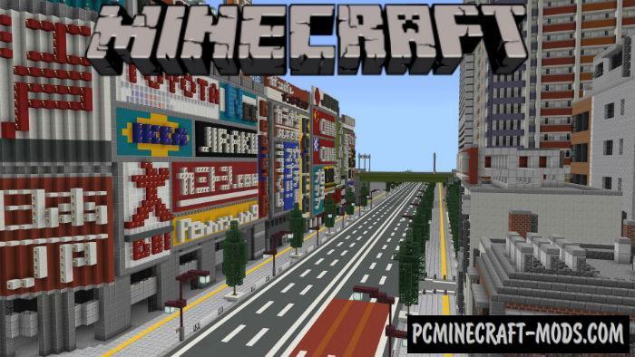 city map for minecraft pe