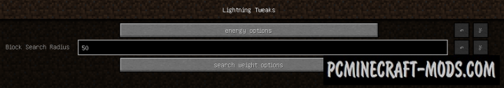 Lightning Tweaks - Weather Tweak Mod For MC 1.15.2, 1.12.2
