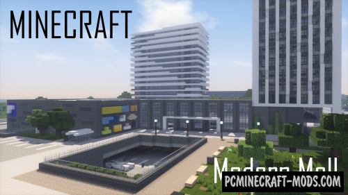 Modern Mall - City Map For Minecraft