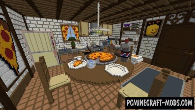 Pizza Hide And Seek Minigame Map For Mc 1 18 1 17 1 Pc Java Mods