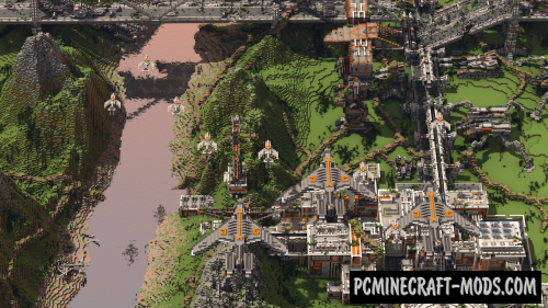 Overgrowth - City Map For Minecraft