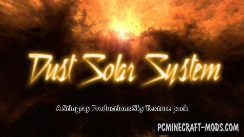 Dust Solar System Resource Pack For Minecraft 1.12.2