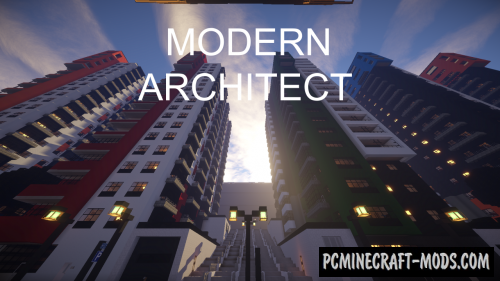 Modern Architect R 3D 128x, 512x, 1024x Texture Pack 1.20.1