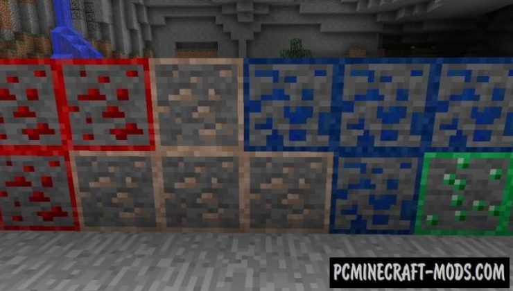 Ore Highlighter Resource Pack For Minecraft 1.12.2