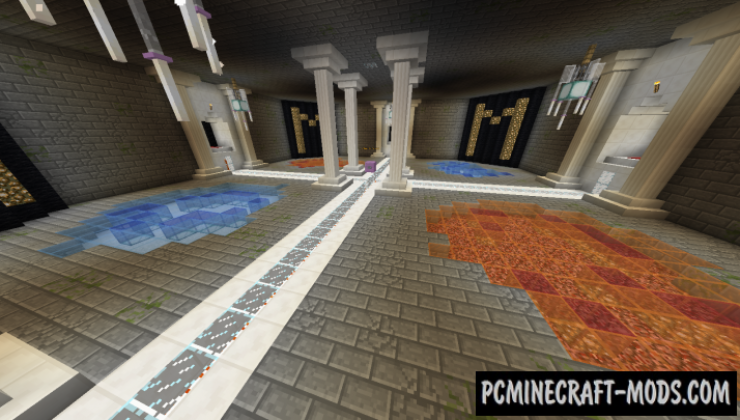Arena Battle Map For Minecraft 1.16.2, 1.15.2 | PC Java Mods