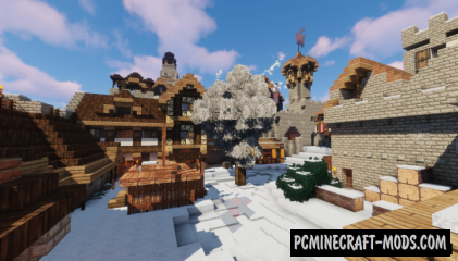 Winthor Winter Resource Pack For Minecraft 1.13.2, 1.12.2