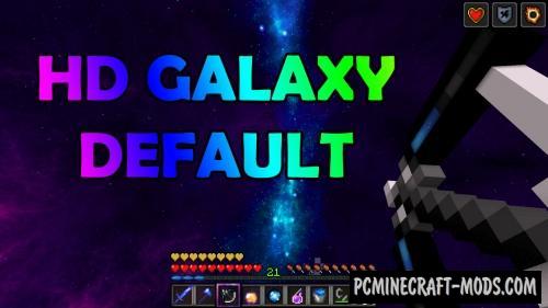 Hd Galaxy Default Resource Pack For Minecraft 1 13 2 Pc Java Mods