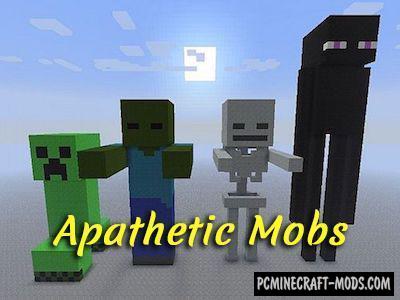 Apathetic Mobs Mob Settings Mod For Mc 1 15 2 1 14 4 Pc Java Mods