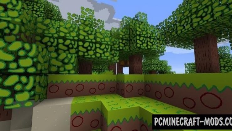 MS Painted 128x Resource Pack For Minecraft 1.19.1, 1.18.2
