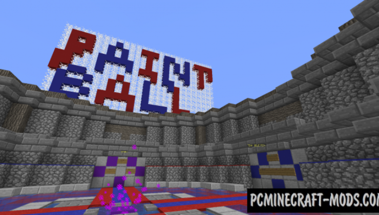 RvB Paintball - PvP Map For Minecraft