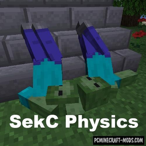 SekC Physics Mod For Minecraft 1.12.2