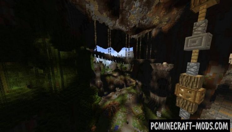 Titan's Revolt - Finding Map For Minecraft