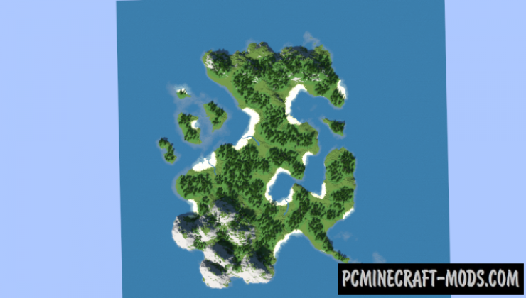 Isla Cornicupinia - Adventure Map For Minecraft