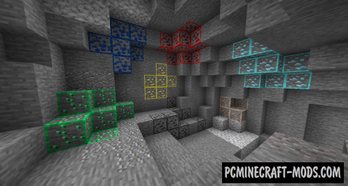 Ore Highlighter Resource Pack For Minecraft 1.12.2