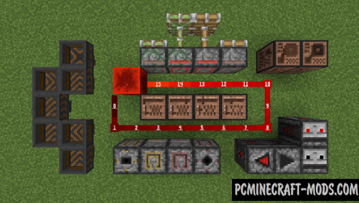 Redstone Display Resource Pack For Minecraft 1.13.2