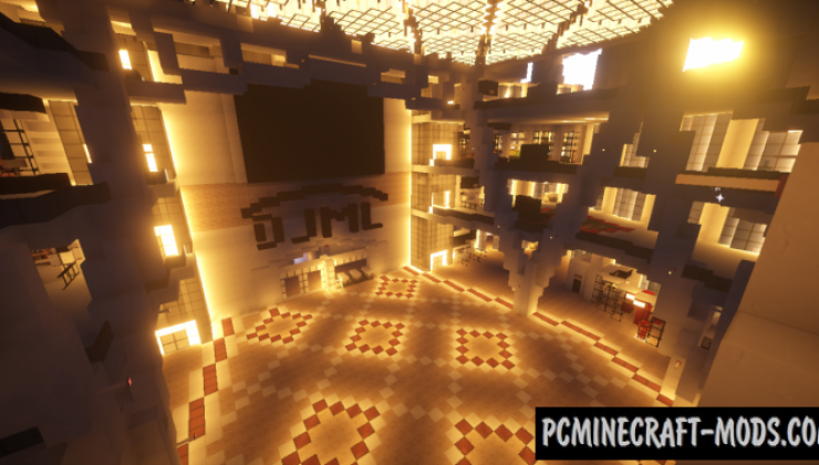 DJML Arena - City, PvP Map For Minecraft