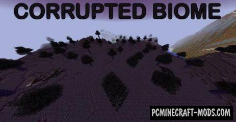 Corrupted Biome Mod For Minecraft 1.12.2