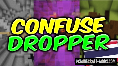 Confuse Dropper - Parkour Map For Minecraft