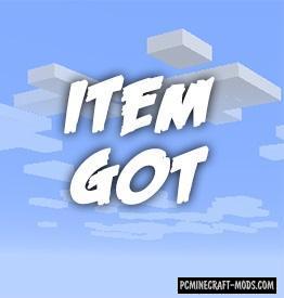 Item Got - HUD Mod For Minecraft 1.15.2, 1.14.4