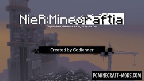 NieR:Minecraftia - Adventure Map For Minecraft