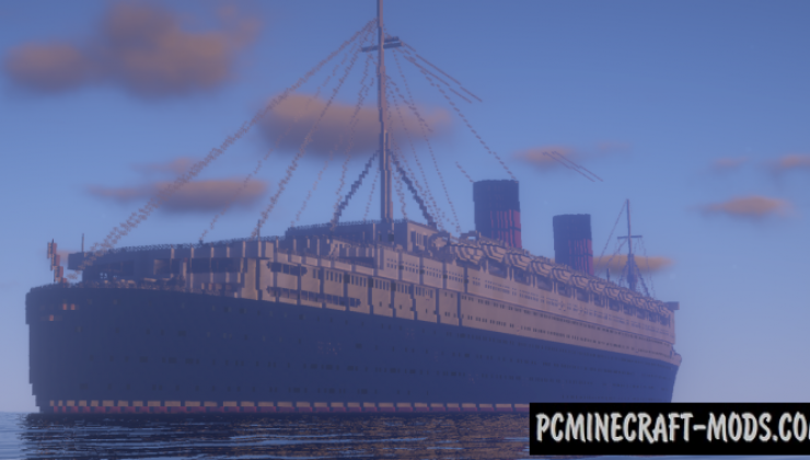 RMS Queen Elizabeth 1938 - Adventure Map
