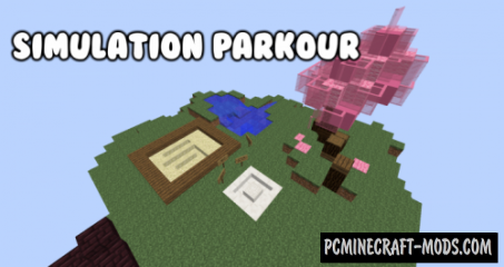 Simulation Parkour Map For Minecraft