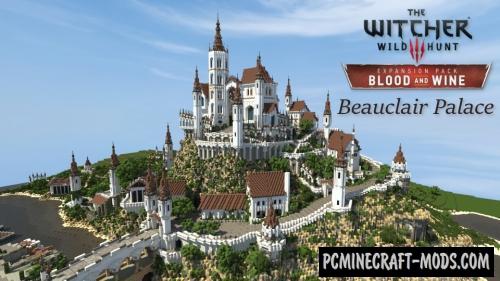 Beauclair Palace Map For Minecraft
