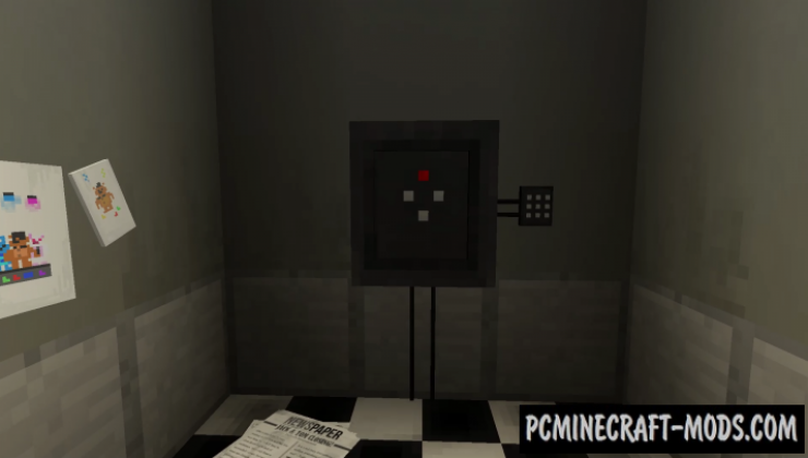 Five Nights in the Dark - Adventure Map For MC