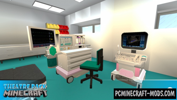 Hospital - Theatres Pack Mod For Minecraft 1.12.2