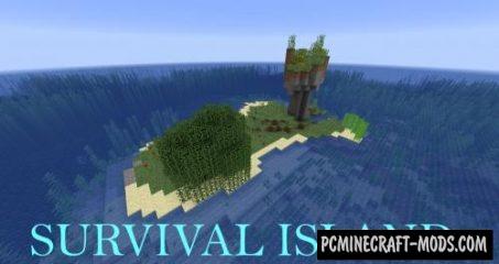 Survival Island OCean Map For Minecraft