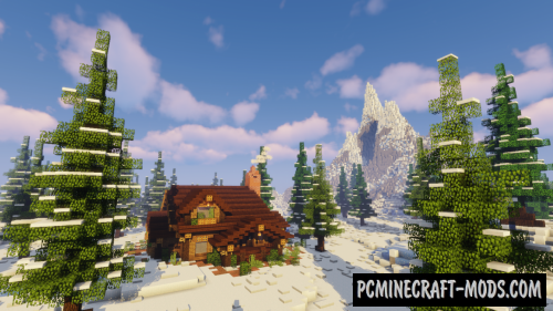 A Winter House Minecraft Map