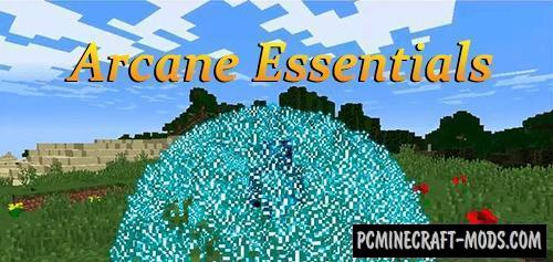 Arcane Essentials - Magic Weapon Mod For MC 1.12.2