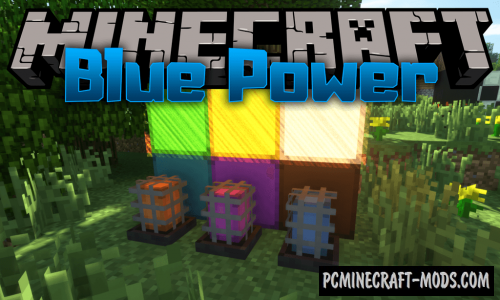 Blue Power - Tech Industrial Mod For Minecraft 1.20.1, 1.19.4, 1.12.2