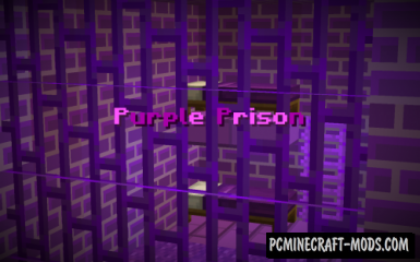 Purple Prison - Escape Map For Minecraft