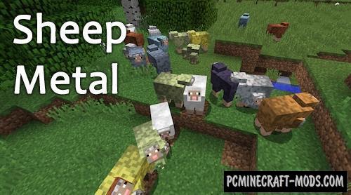 Sheep Metal - Farm Mod For Minecraft 1.15.2, 1.14.4