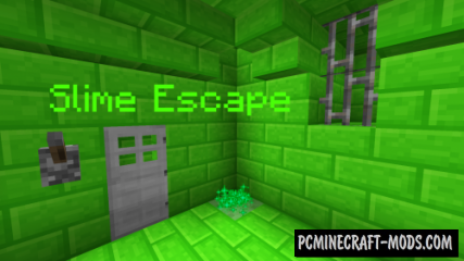 Slime Escape Map For Minecraft