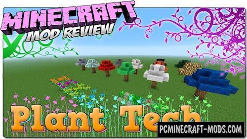 PlantTech 2 - Bio Technology Minecraft Mod 1.19.3, 1.18.1, 1.16.5, 1.12.2