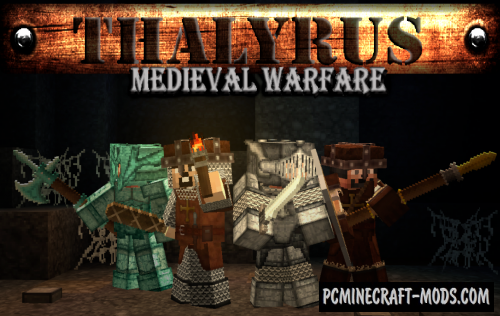 Thalyrus Medieval Warfare 32x Resource Pack MC 1.16.5, 1.16.4