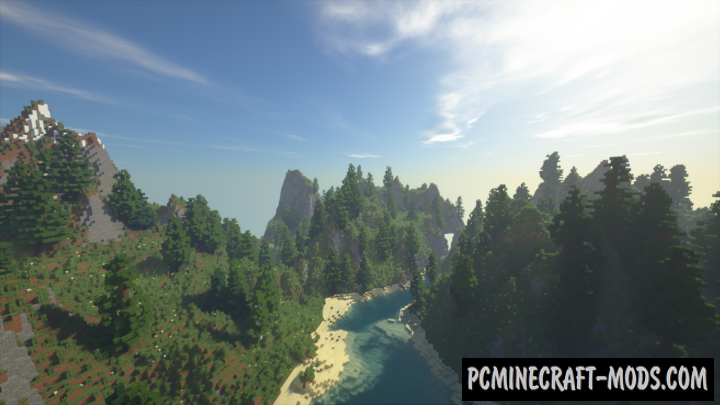 Villager's Valley Map For Minecraft 1.14, 1.13.2  PC Java 