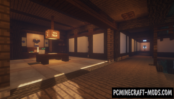 Kaiyo Onsen - House Map For Minecraft