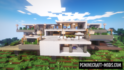 Mansão Moderna - House Map For Minecraft