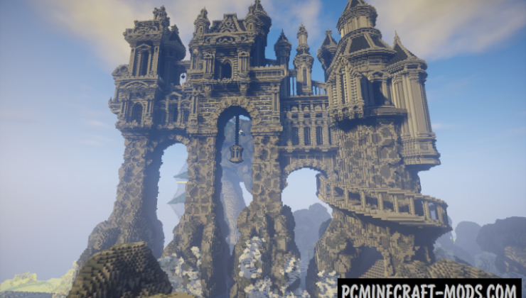 cool minecraft castle map