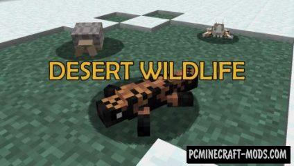 Desert Wildlife Mod For Minecraft 1.12.2